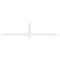 Ekena Millwork Eugene Architectural Grade PVC Gable Bracket, 108"W x 22 1/2"H x 2"D x 4"F, 5/12 Pitch GBP108X23X0204EUG00 - alternate 5